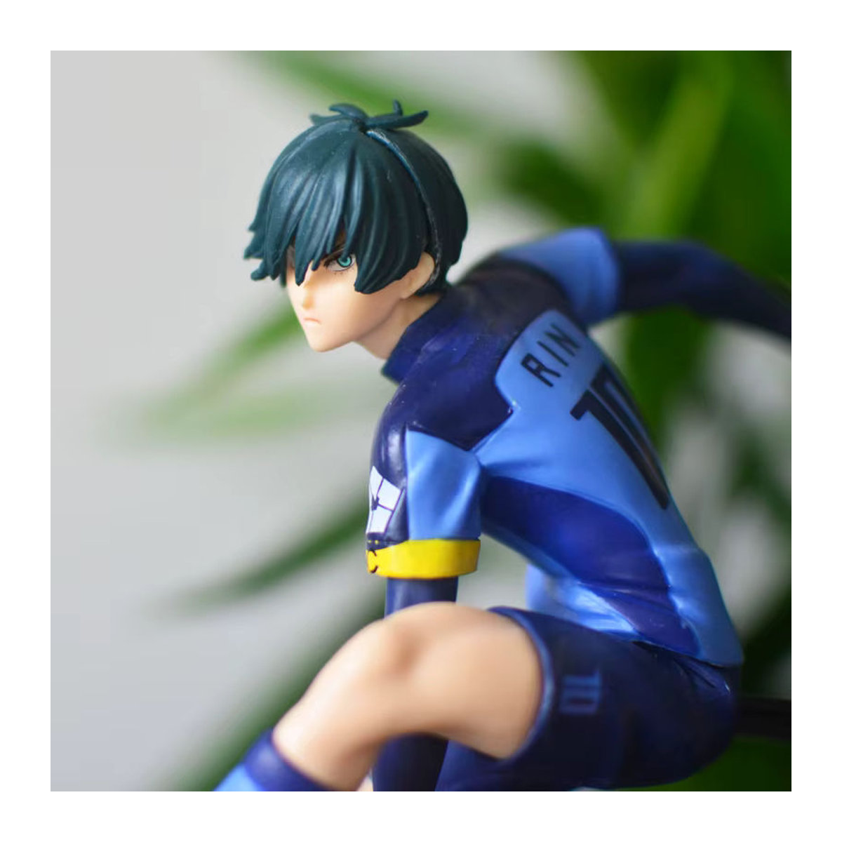 Bandai Rin Itoshi BlueLock Anime-Figur Nr. 10 in Blau, 12 cm Kunststoff-Actionfigur - Bild 5