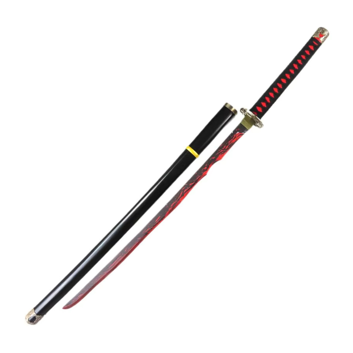 Bandai Rivers of Blood und Moonveil Schwert Replik Set aus Kunststoff, Schwarz, Länge: 105 cm - Bild 5