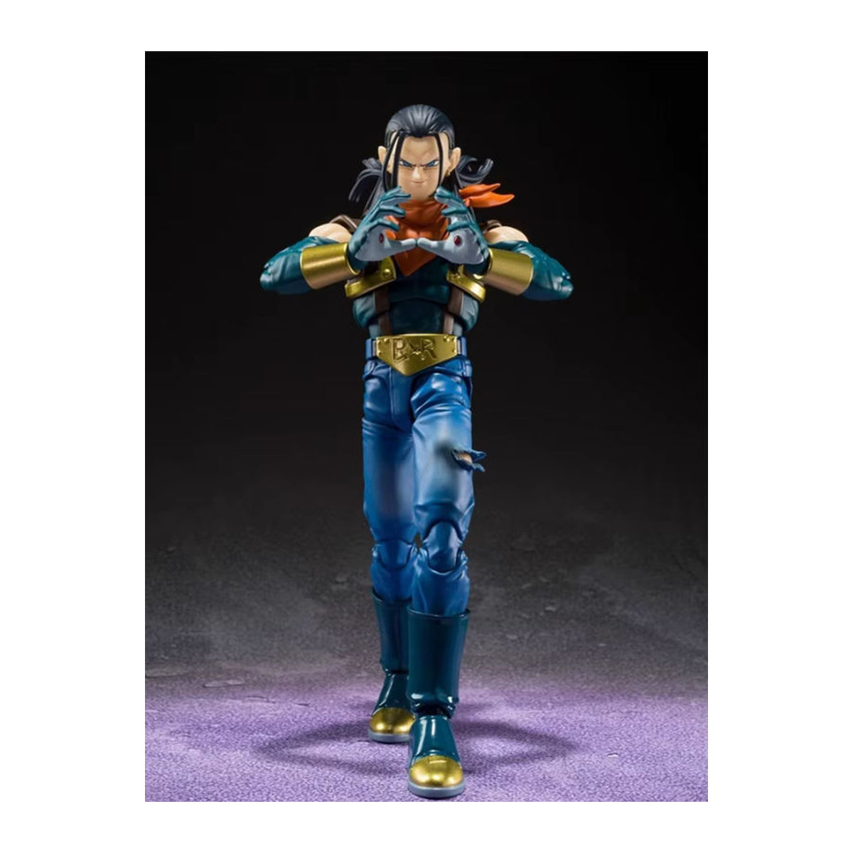 Bandai S.H.Figuarts Dragon Ball Super Android 17 Actionfigur aus PVC in Mehrfarbig - Bild 5