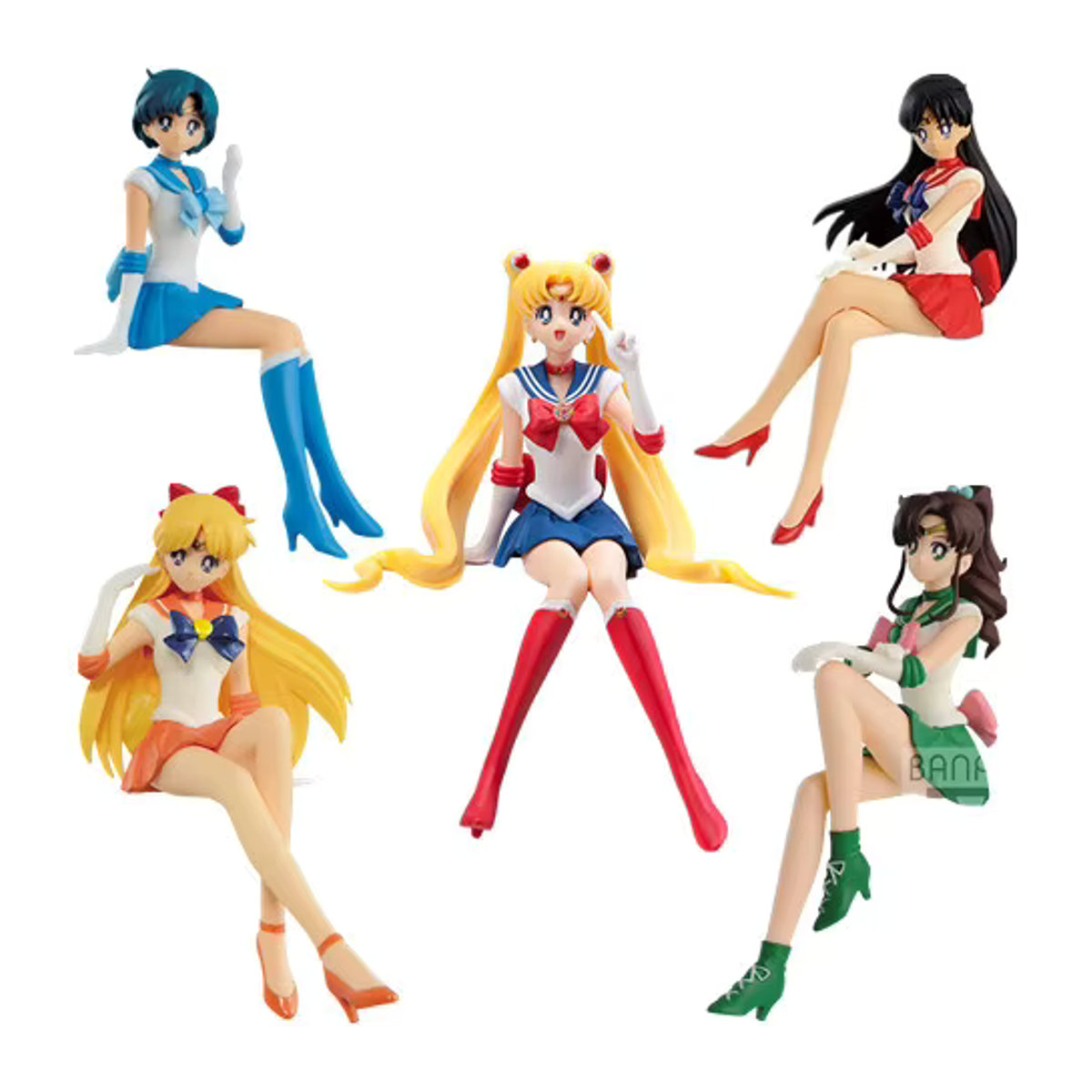 Bandai Sailor Moon Action Figure aus PVC, mehrfarbig, Höhe: 14 cm - Bild 4