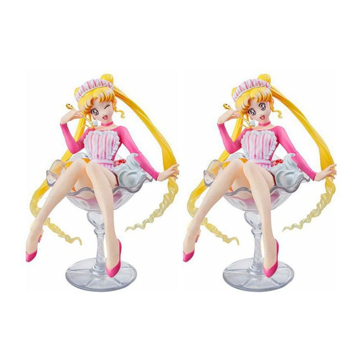 Bandai Sailor Moon Usagi Tsukino Frucht Eis Version PVC Actionfigur Mehrfarbig - Bild 1