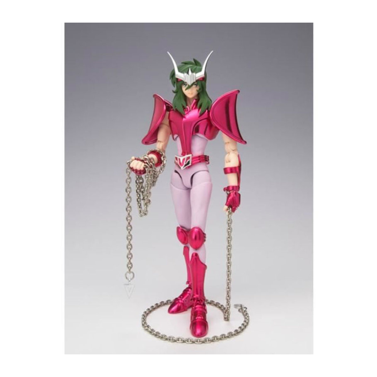 Bandai Saint Seiya Myth Cloth Ex Andromeda Shun Revival Figur in Rosa - Bild 2