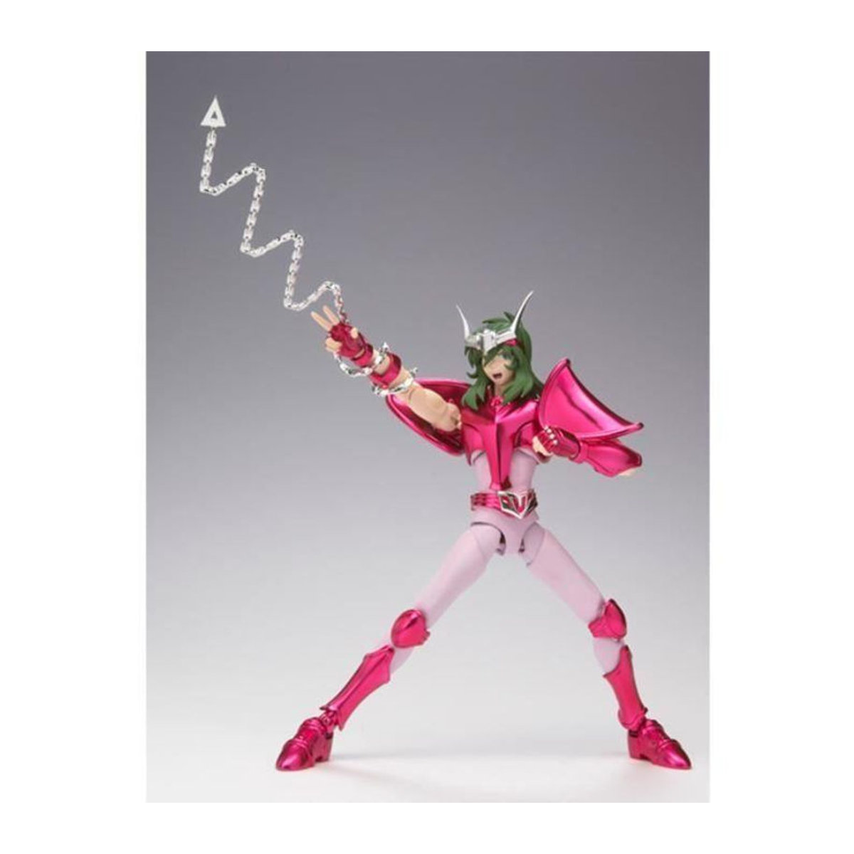 Bandai Saint Seiya Myth Cloth Ex Andromeda Shun Revival Figur in Rosa - Bild 3