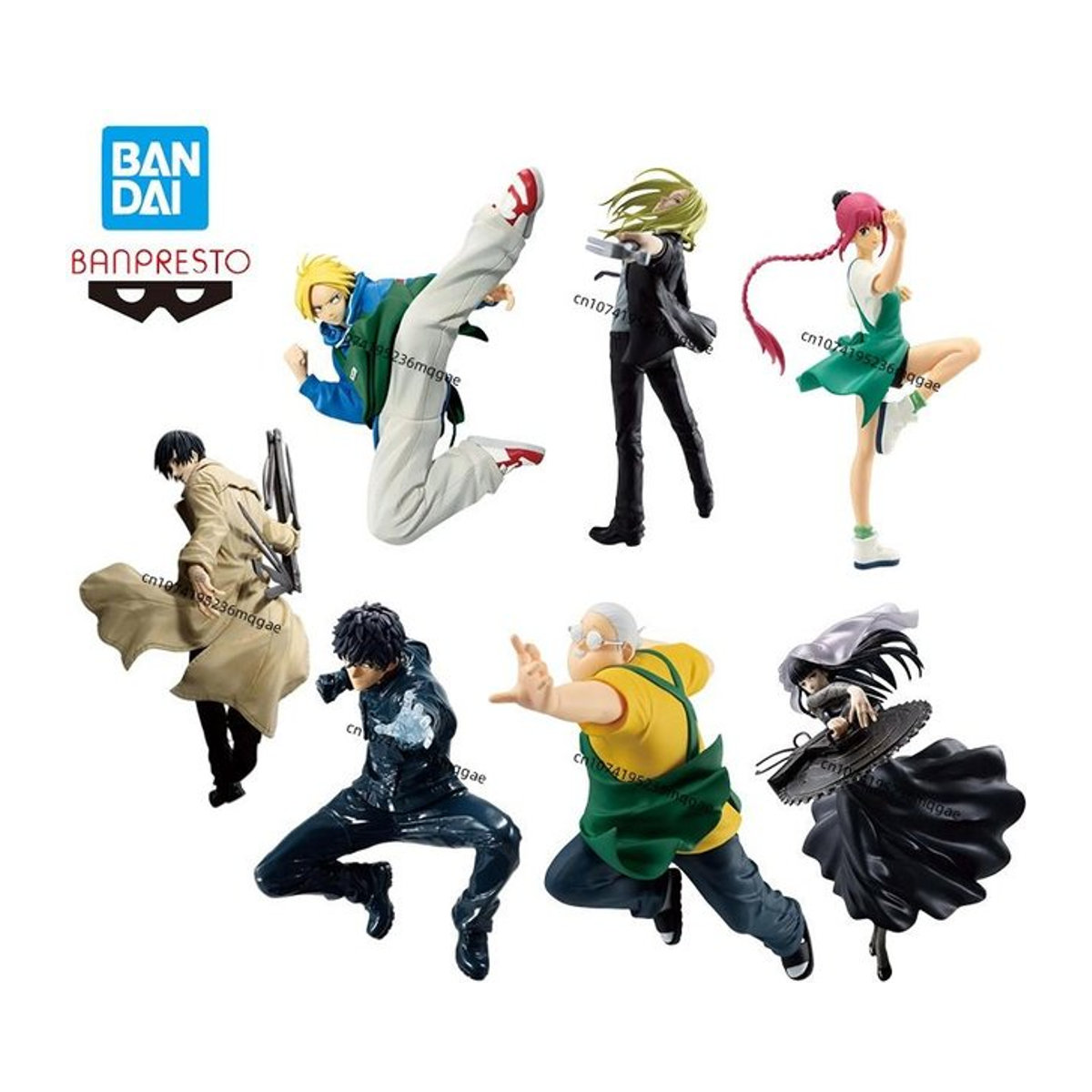 Bandai Sakamoto Days Anime Action Figuren Sakamoto Taro Shin Asakura Lu Shaotang Osaragi Sammlerfiguren aus Kunststoff, mehrfarbig - Bild 1