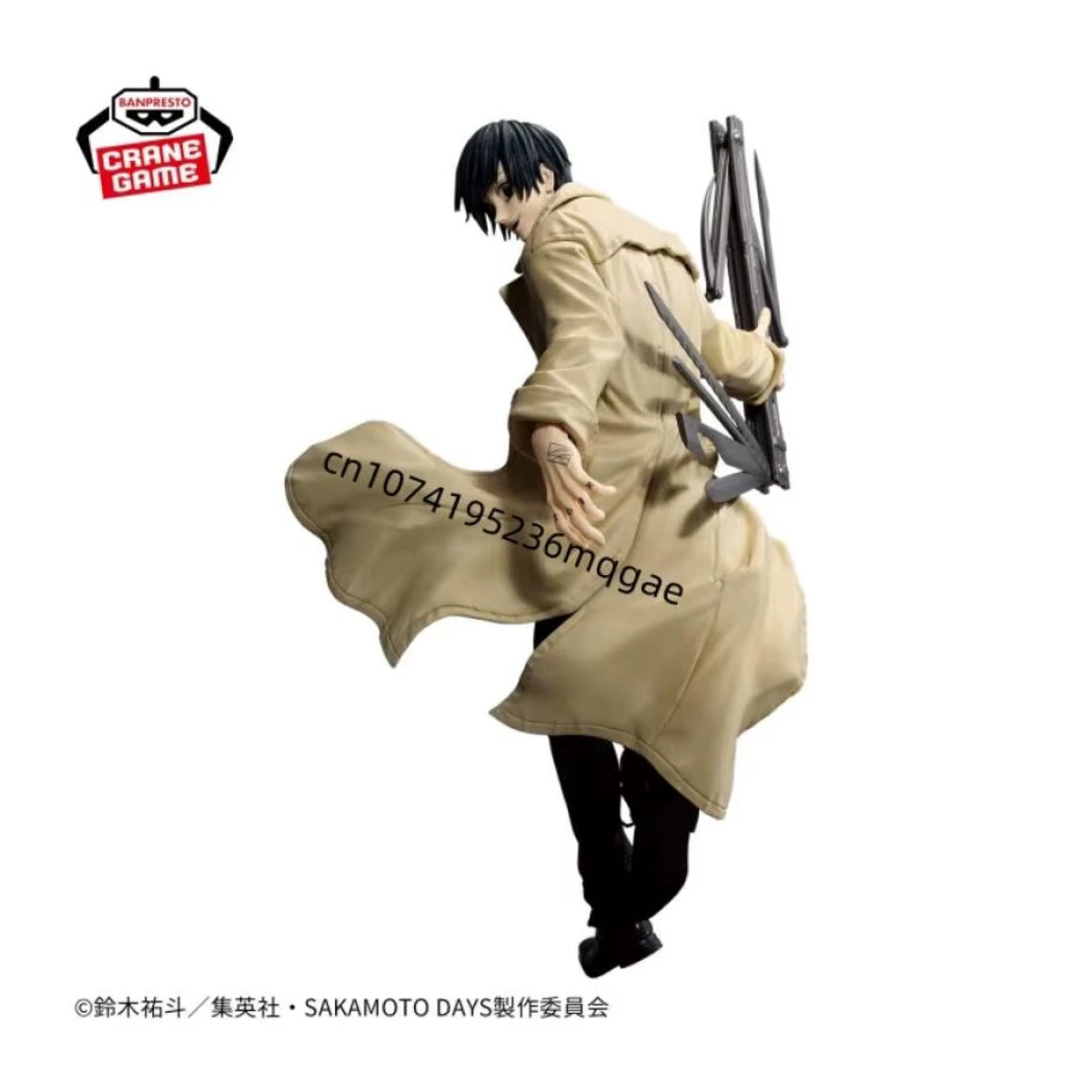 Bandai Sakamoto Days Anime Action Figuren Sakamoto Taro Shin Asakura Lu Shaotang Osaragi Sammlerfiguren aus Kunststoff, mehrfarbig - Bild 3