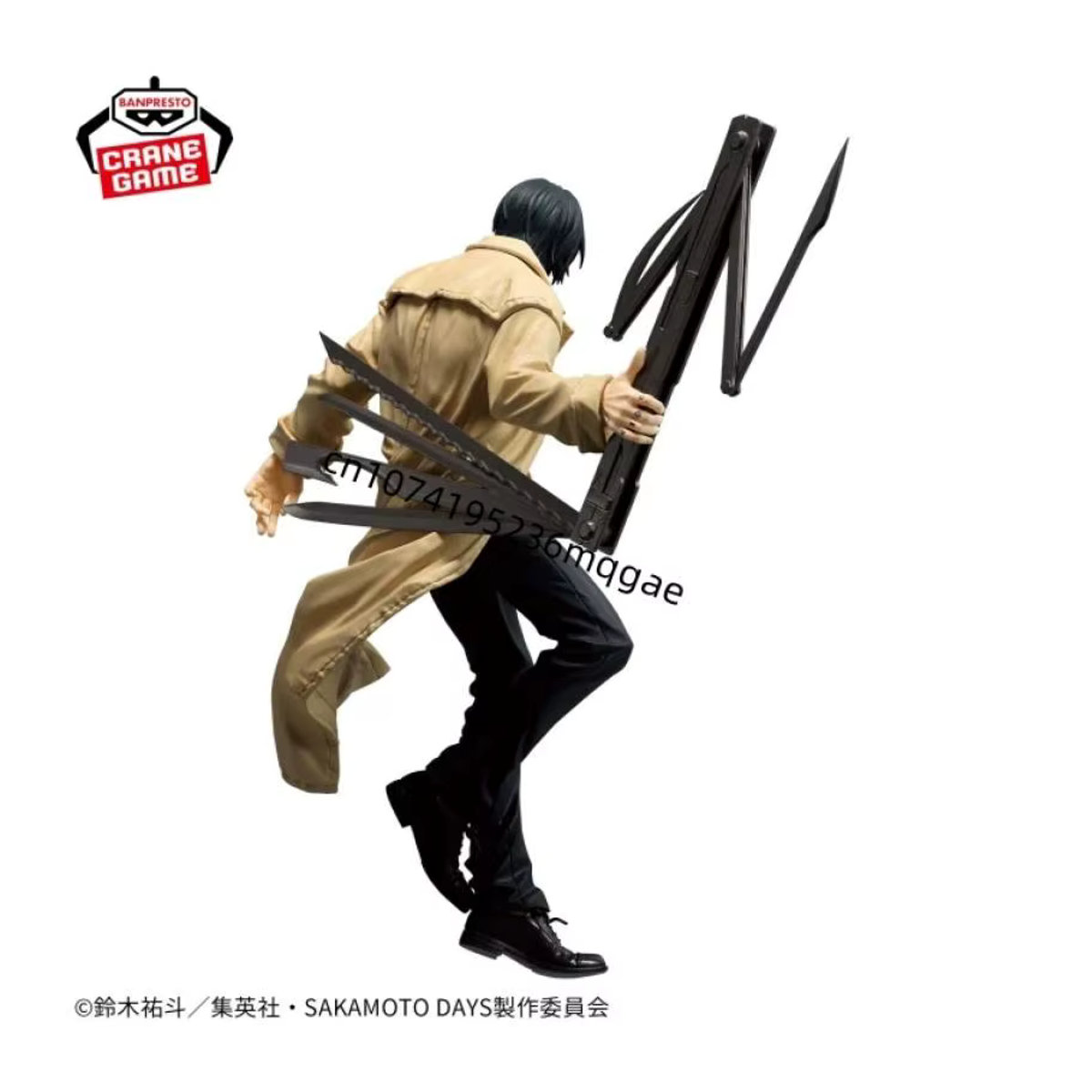Bandai Sakamoto Days Anime Action Figuren Sakamoto Taro Shin Asakura Lu Shaotang Osaragi Sammlerfiguren aus Kunststoff, mehrfarbig - Bild 5