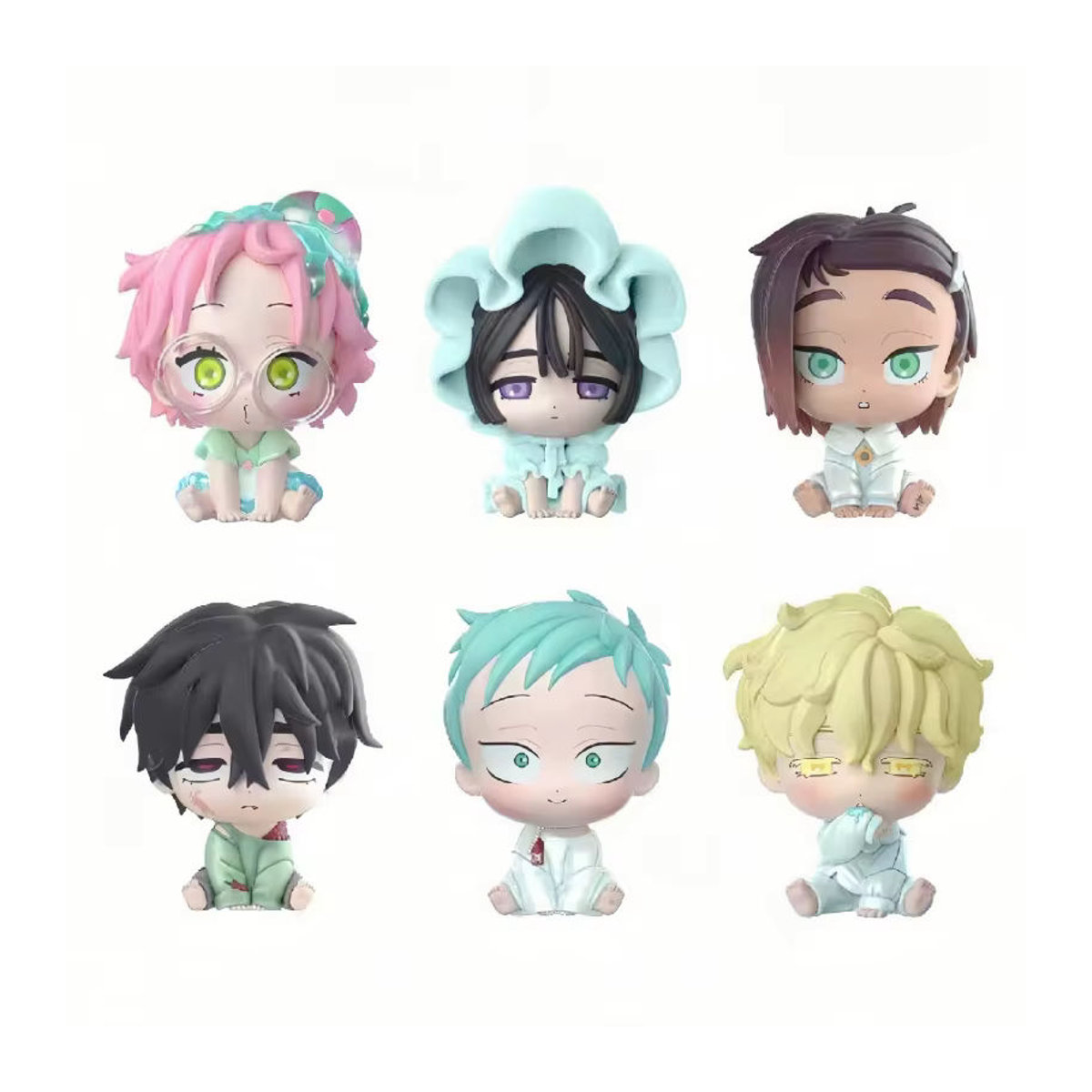 Bandai Senyu Mann Getreidespeicher Alien Blind Box Q Edition Ornament aus Kunststoff in Blau - Bild 3