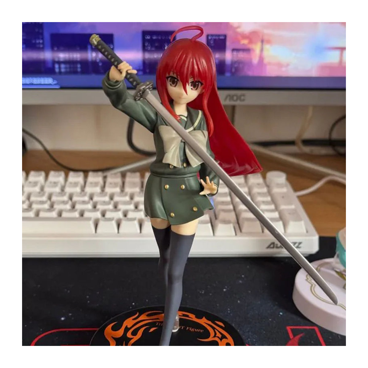 Bandai Shakugan no Shana Punish the Crime Anime Actionfigur aus Kunststoff, mehrfarbiges Sammlerstück und Ornament - Bild 1