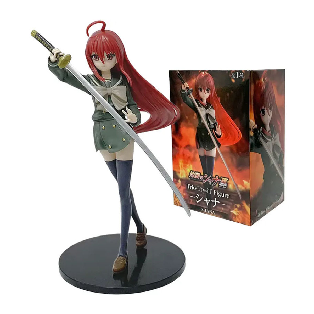 Bandai Shakugan no Shana Punish the Crime Anime Actionfigur aus Kunststoff, mehrfarbiges Sammlerstück und Ornament - Bild 6