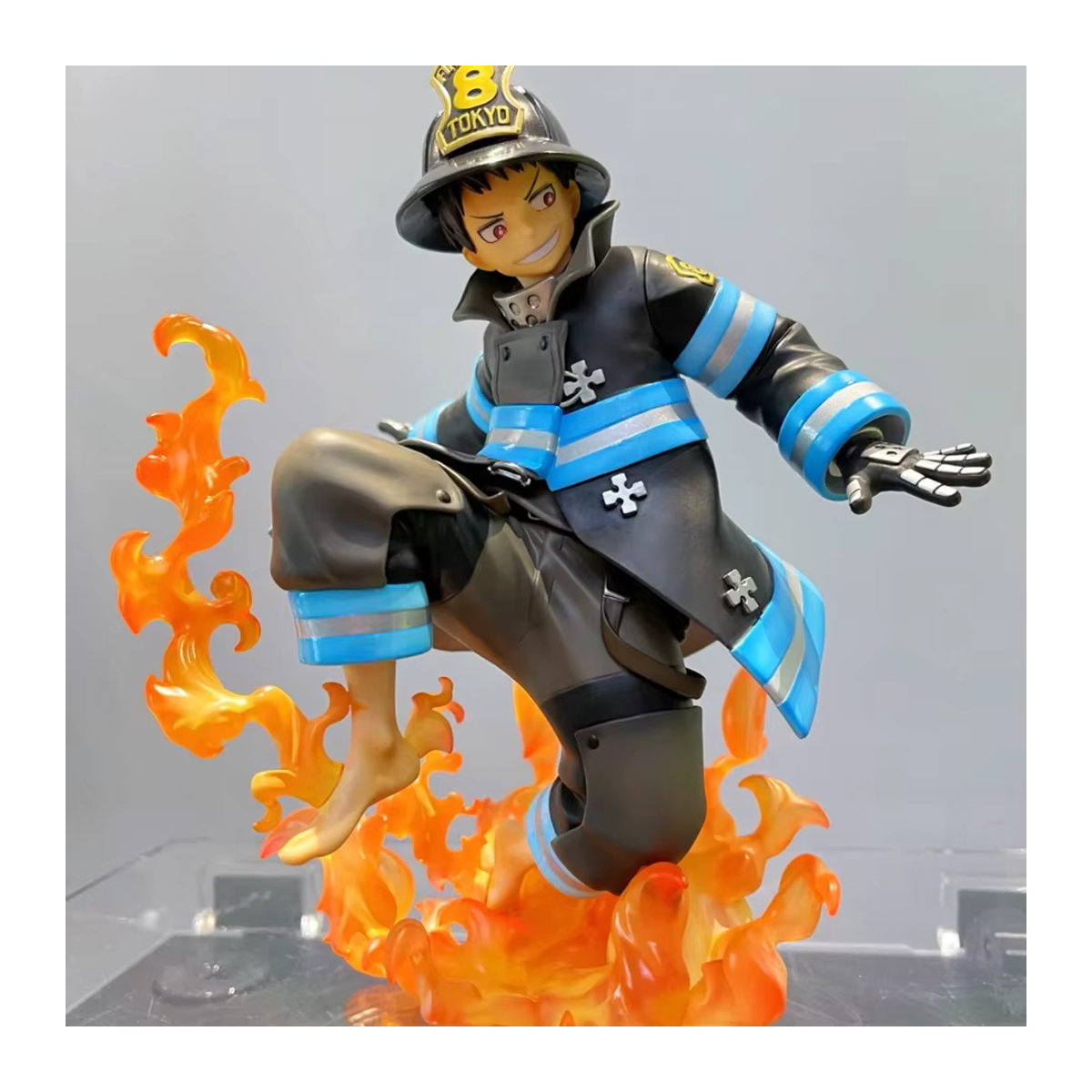 Bandai Shinra Kusakabe Anime Figur aus Fire Force als Sammlerstück in Mehrfarbig - Bild 2