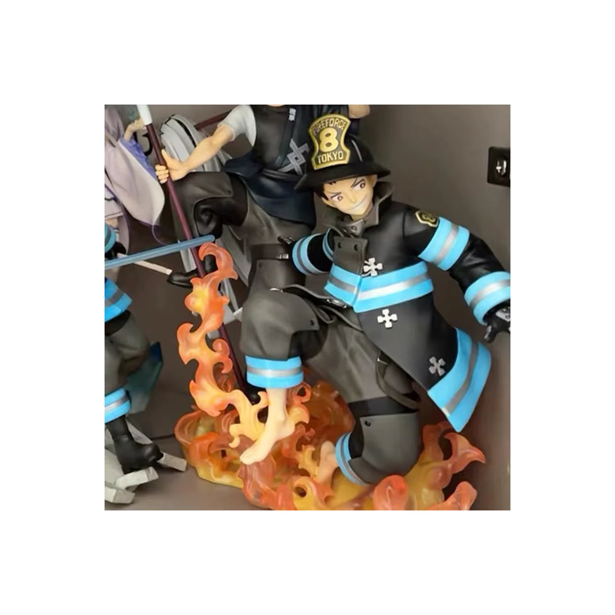 Bandai Shinra Kusakabe Anime Figur aus Fire Force als Sammlerstück in Mehrfarbig - Bild 7