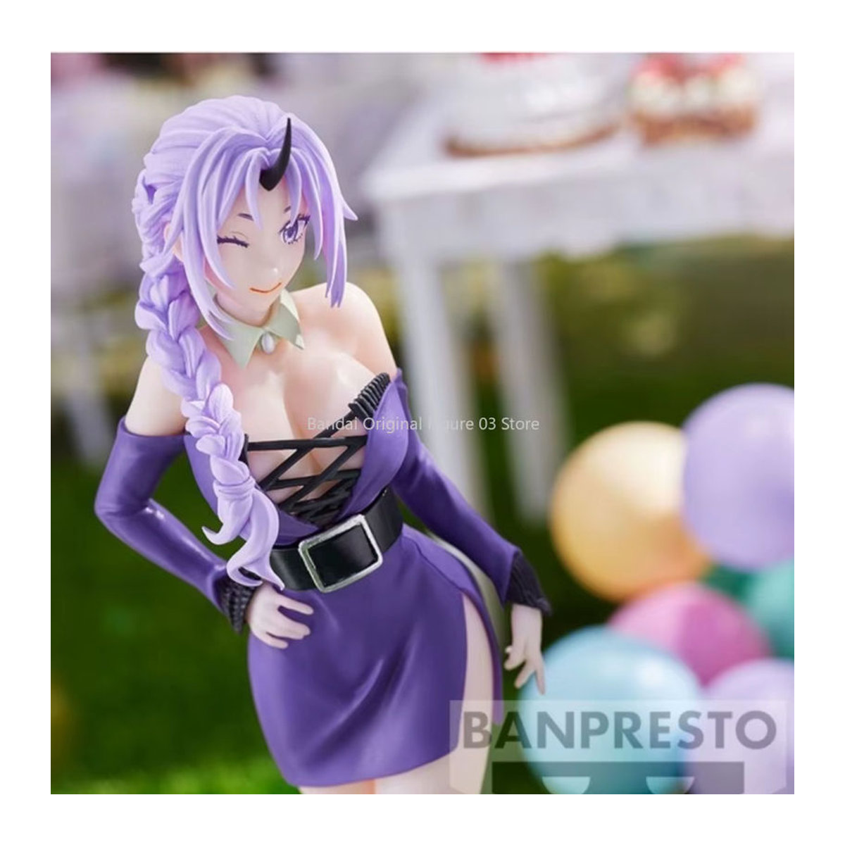 Bandai Shion 10th Anniversary That Time I Got Reincarnated As A Slime Anime Figur, Lila, Höhe: 17 cm - Bild 5