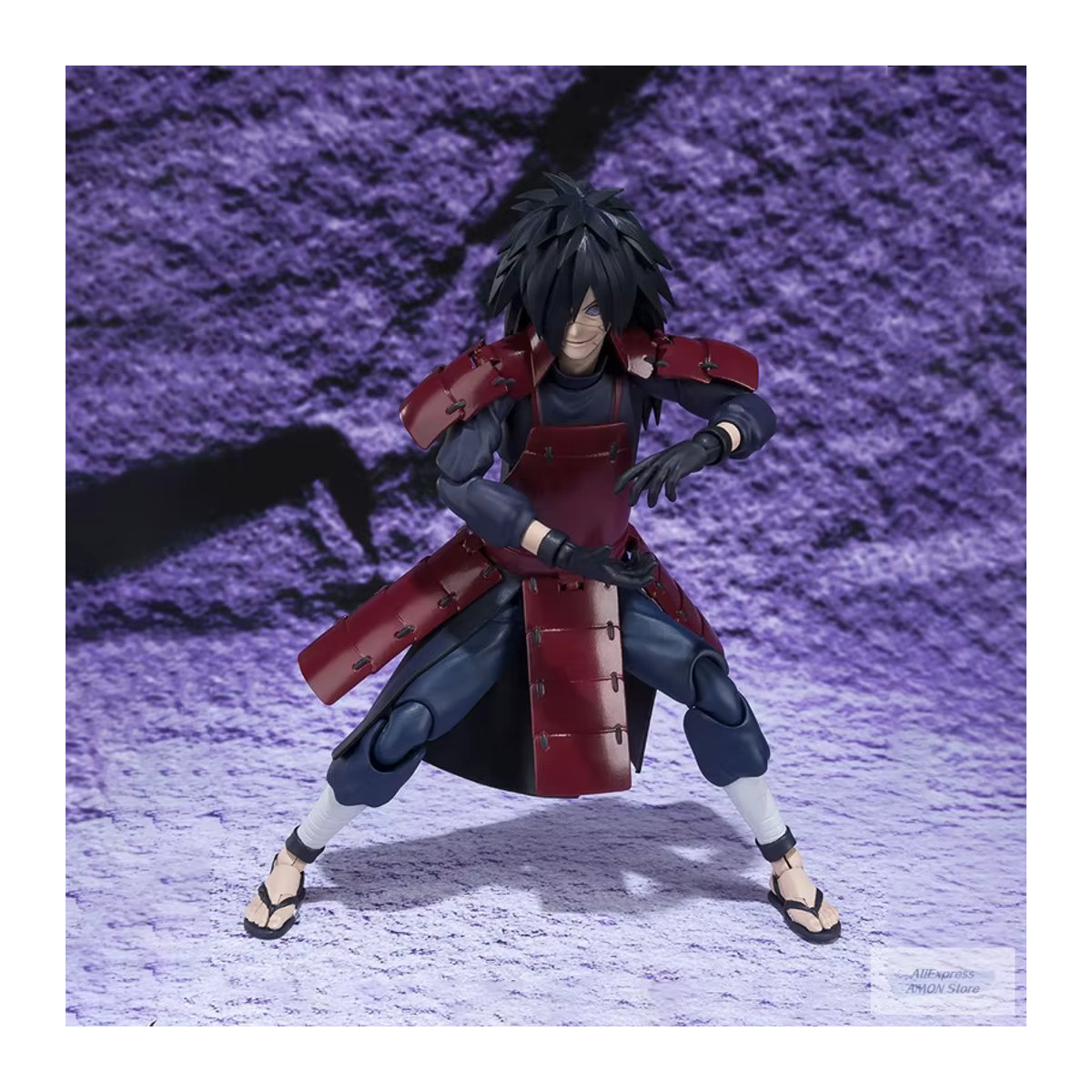 Bandai Shippuden Anime Figur Uchiha Madara Edo Tensei Modell aus Kunststoff, mehrfarbig, Höhe: 16 cm - Bild 3