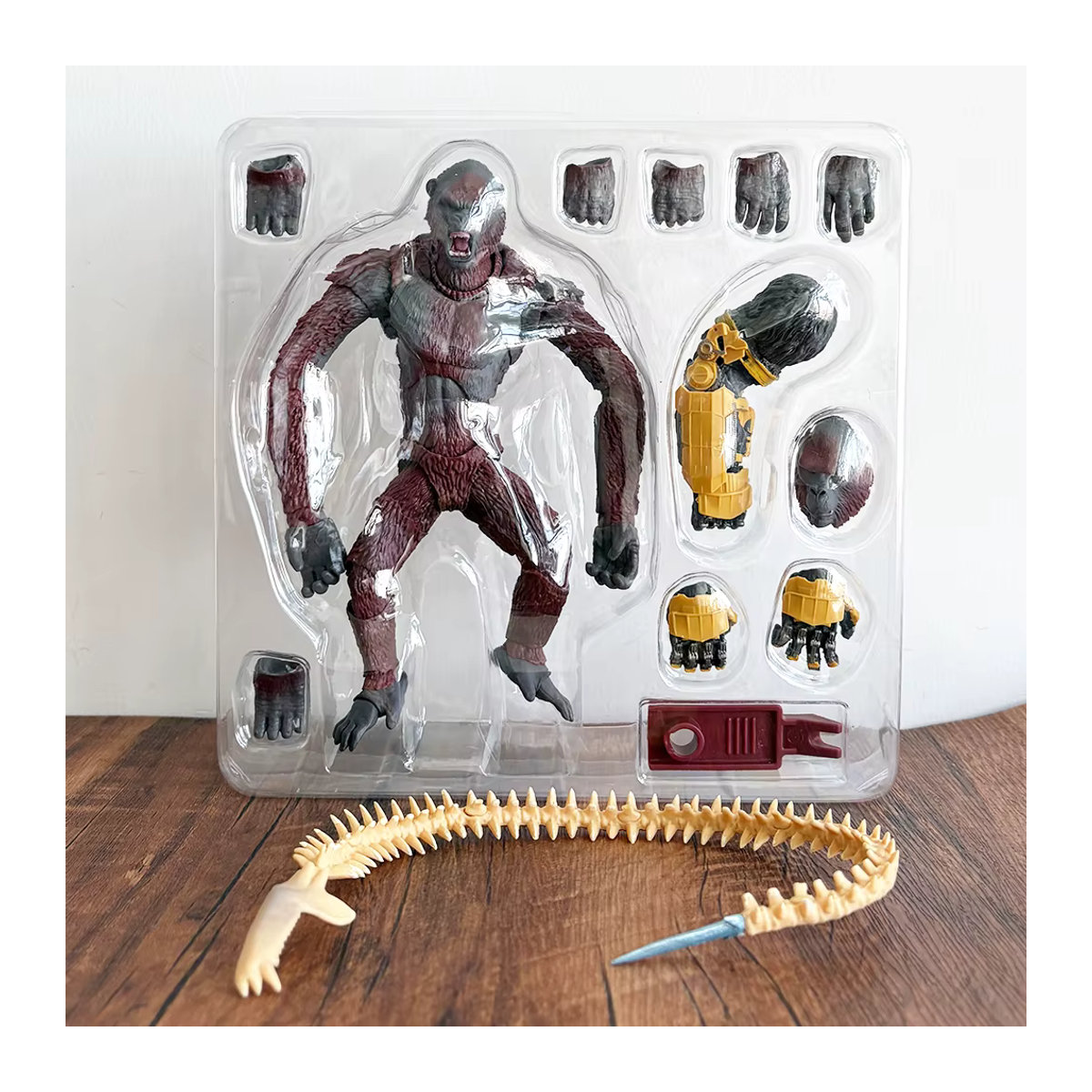 Bandai SHM 2024 Godzilla vs. Kong 2: Rise of the Empires Scar King Actionfigur aus Kunststoff, mehrfarbig, Höhe: 20 cm - Bild 6