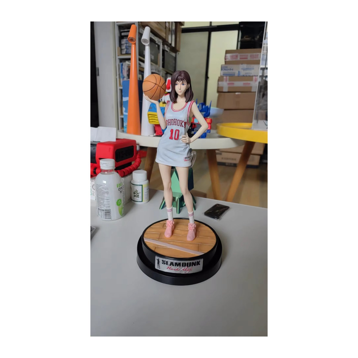 Bandai Slam Dunk Haruko Akagi Anime-Figur aus Kunststoff, weiß, Höhe: 30 cm - Bild 2