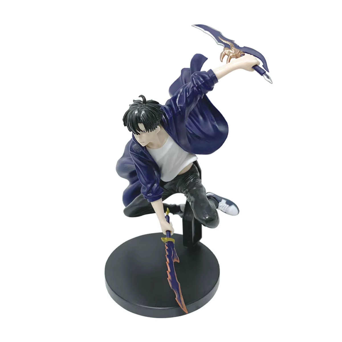 Bandai Solo Leveling Actionfigur Sung Jin-Woo Schlacht Version, Schwarz, Höhe: 18 cm - Bild 2