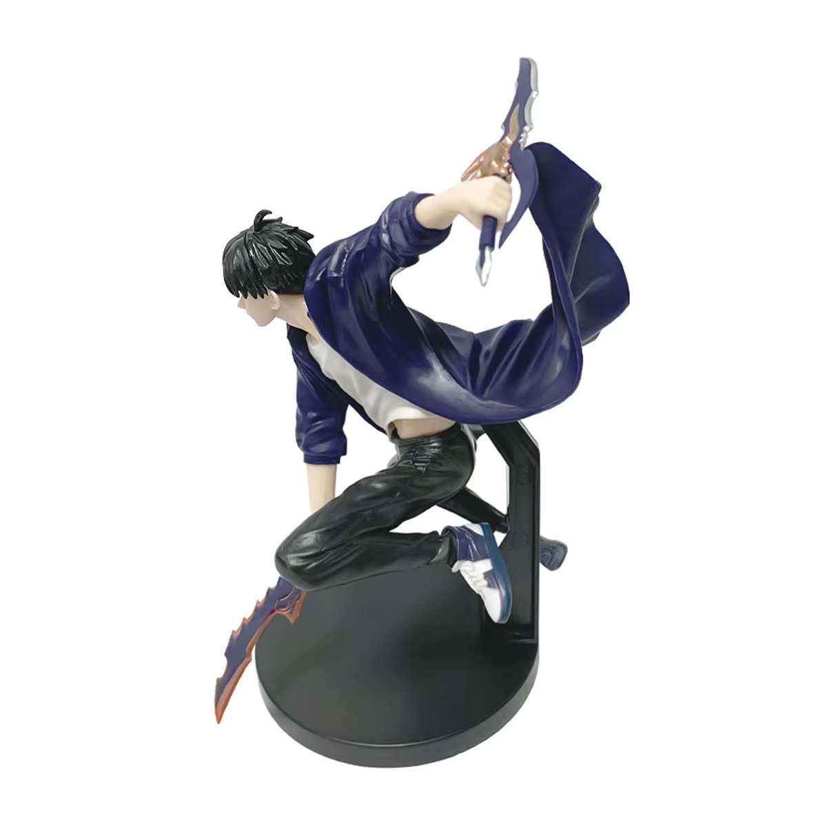 Bandai Solo Leveling Actionfigur Sung Jin-Woo Schlacht Version, Schwarz, Höhe: 18 cm - Bild 5