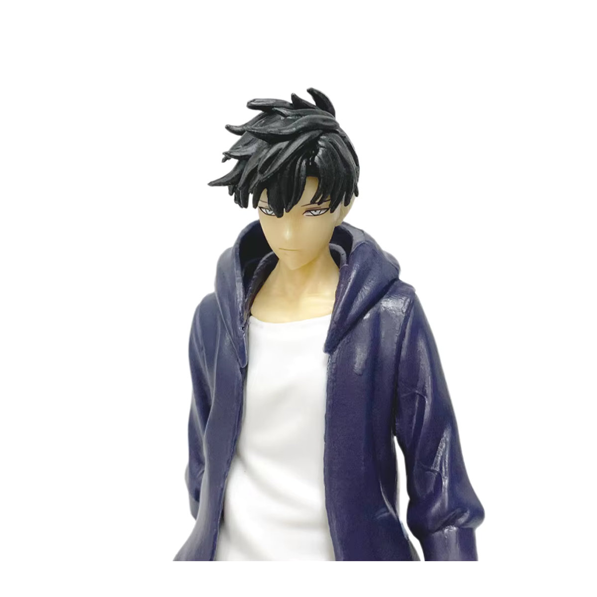Bandai Solo Leveling Sung Jinwoo Actionfigur in Schwarz, PVC Sammelmodellfigur, Höhe: 21 cm - Bild 4