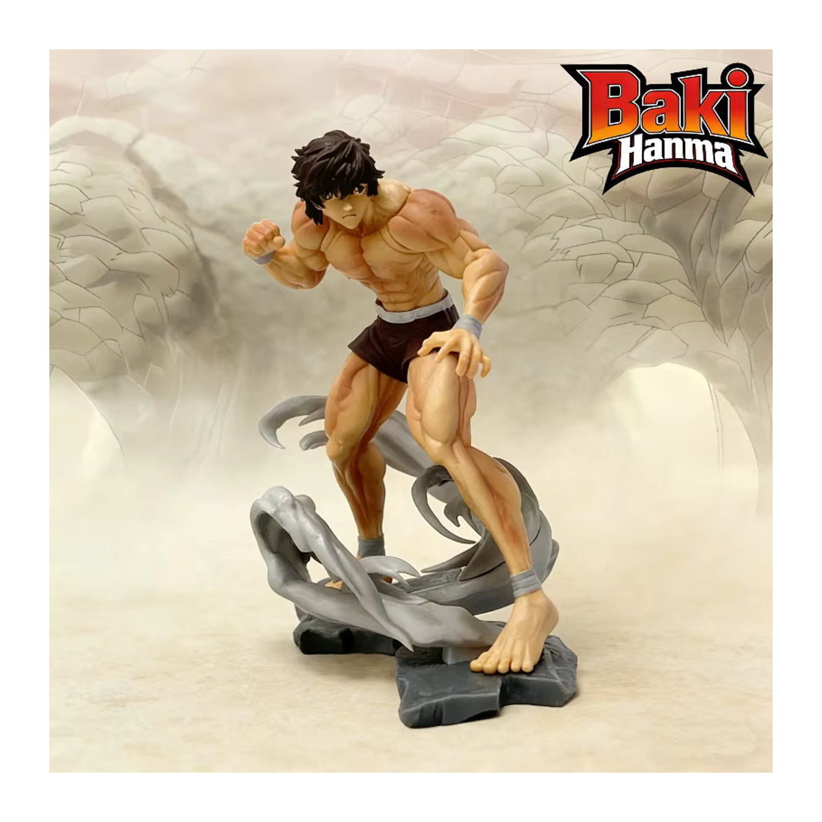 Bandai Son Of Ogre Grappler Baki Hanma Actionfigur aus Kunstharz, mehrfarbig, Höhe: 16 cm - Bild 6