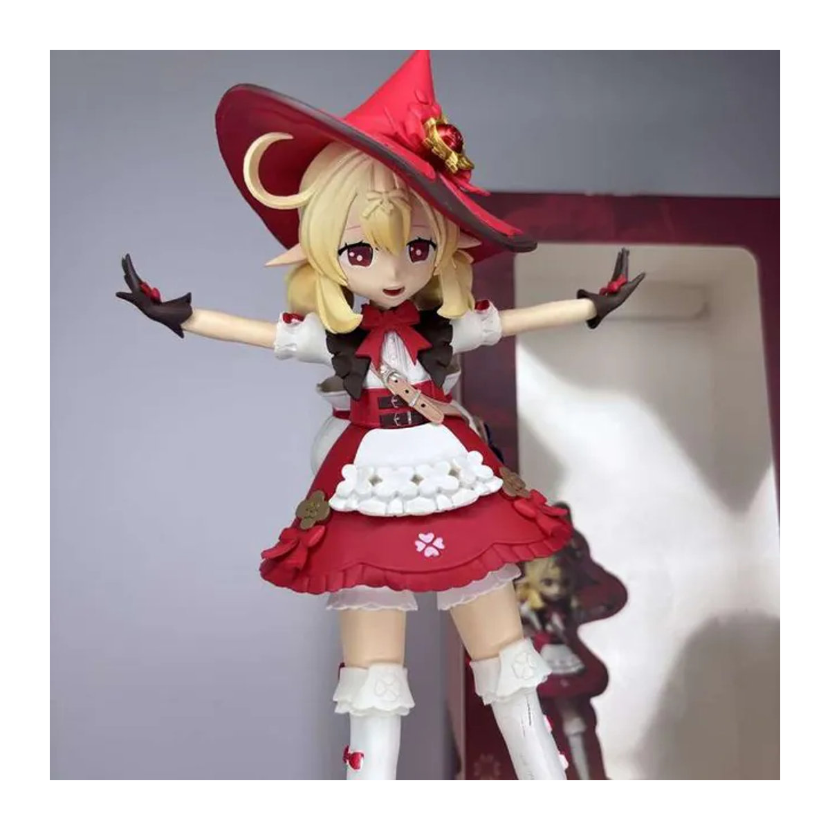 Bandai Spark Knight Hexenfigur in Rot aus Kunstharz als dekoratives Anime-Modell für dein Desktop-Ornament - Bild 1