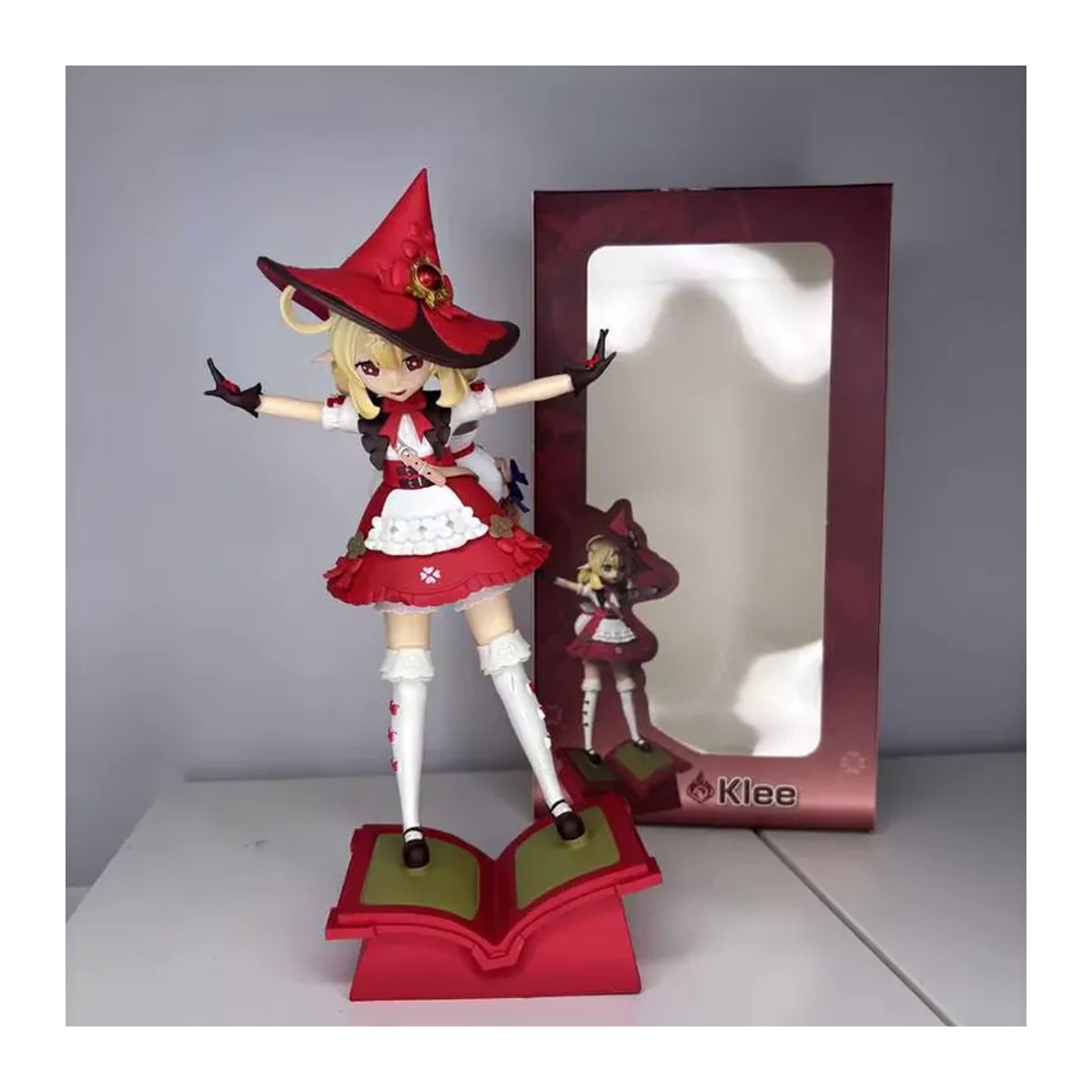 Bandai Spark Knight Hexenfigur in Rot aus Kunstharz als dekoratives Anime-Modell für dein Desktop-Ornament - Bild 2