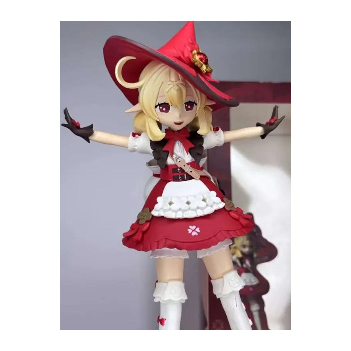 Bandai Spark Knight Hexenfigur in Rot aus Kunstharz als dekoratives Anime-Modell für dein Desktop-Ornament - Bild 6