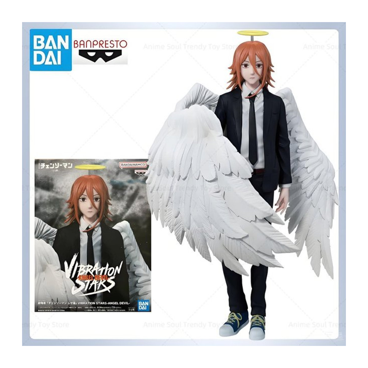 Bandai Spirits Banpresto Vibration Stars Chainsaw Man: Angel Devil Figur in Weiß - Bild 1