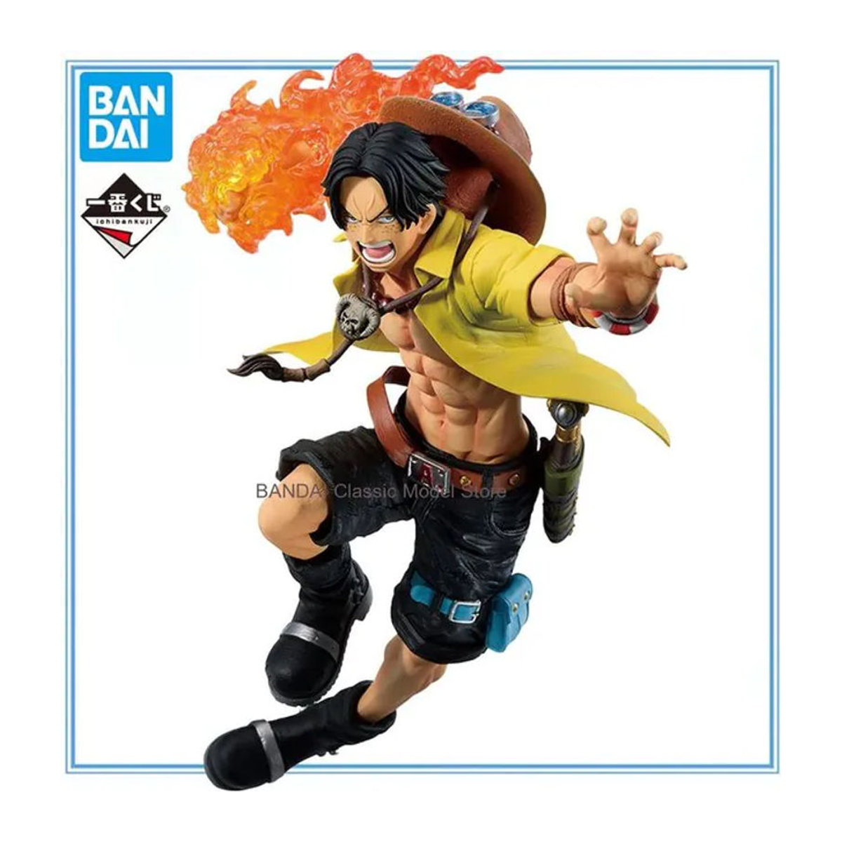 Bandai Spirits Ichiban Kuji One Piece Portgas D. Ace Battle Collection Series Anime Figur in Mehrfarbig - Bild 1