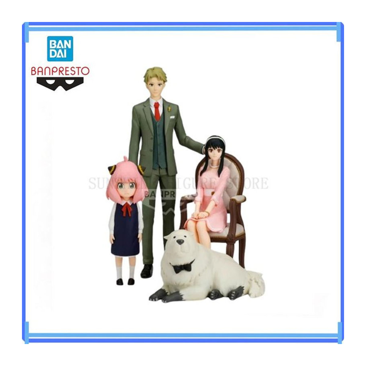 Bandai Spy x Family Anime Actionfigur Anya Forger aus Kunststoff in Mehrfarbig - Bild 1
