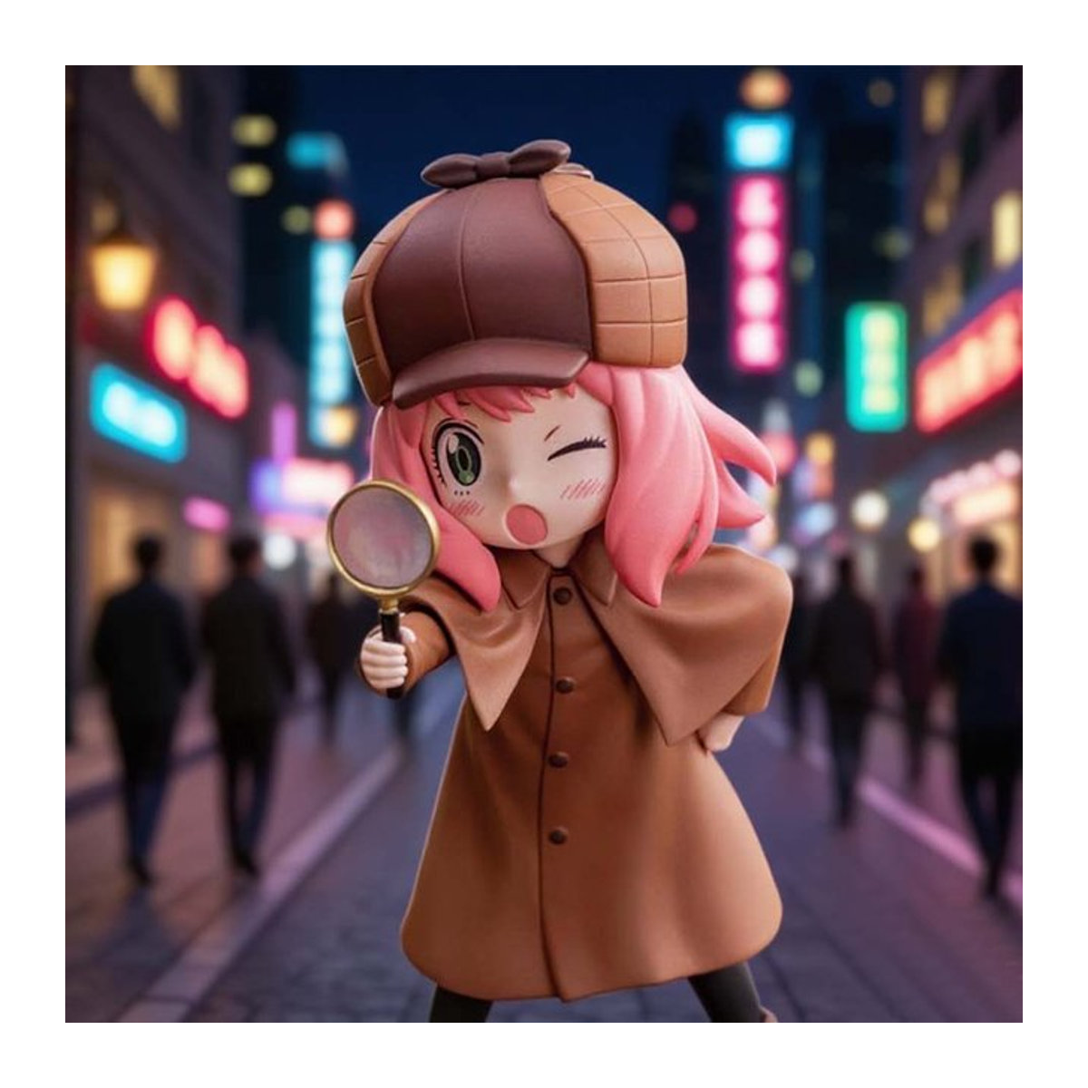 Bandai Spy X Family Anime-Figuren Set Anya Yor Loid Forger Chimera mehrfarbig aus Kunststoff - Bild 1