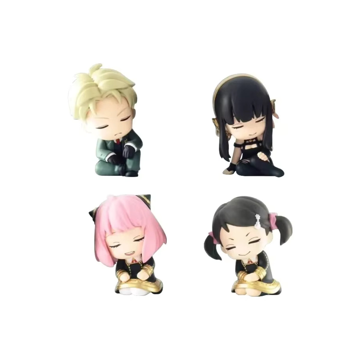 Bandai Spy x Family Anime Figuren Set mit Anya Forger, Loid und Yor Forger als niedliche Actionfiguren in Mehrfarbig, Kunststoff-Deko für deinen Schreibtisch - Bild 6