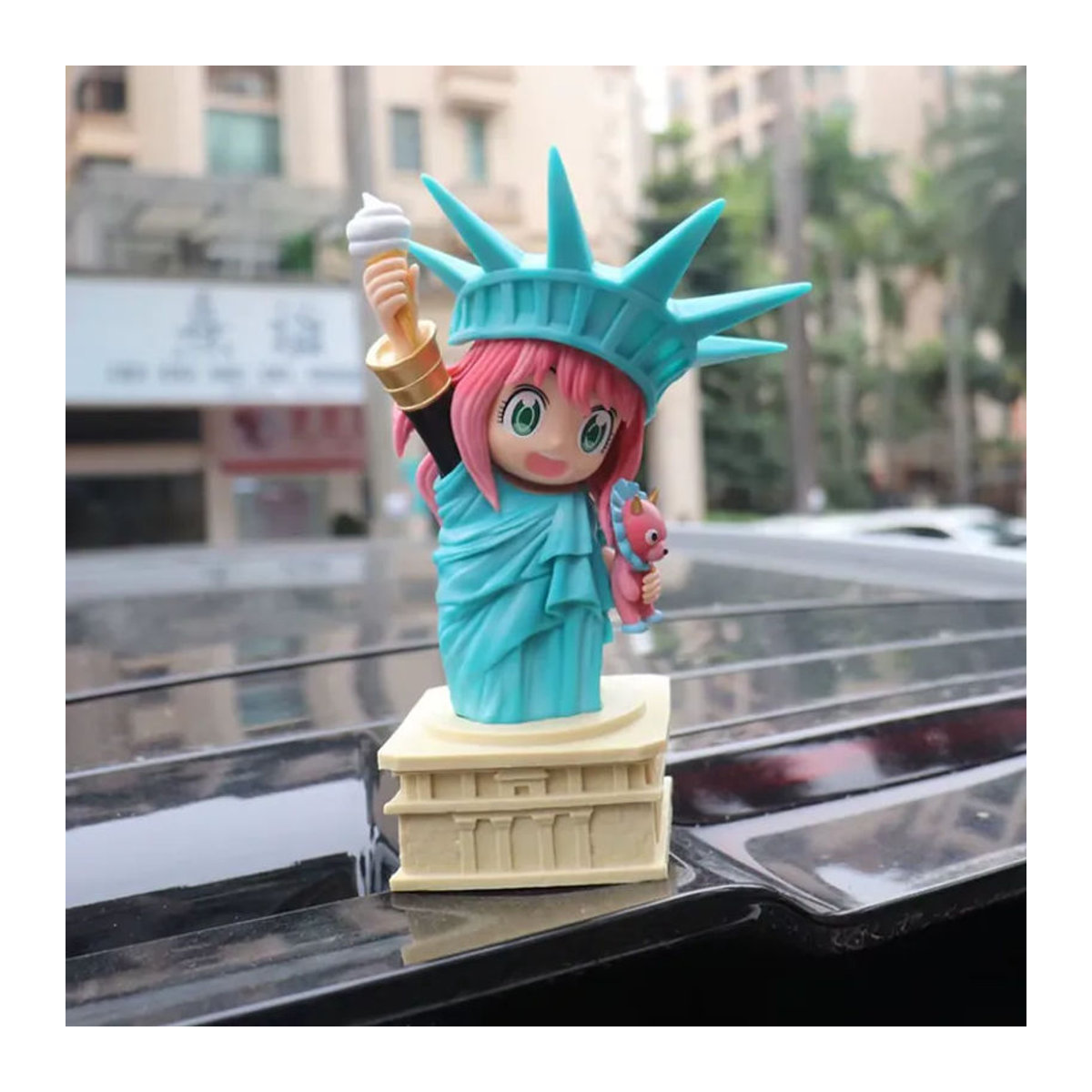Bandai Spy x Family Anya Actionfigur aus Kunststoff, mehrfarbig, Dekoration für Fans - Bild 2