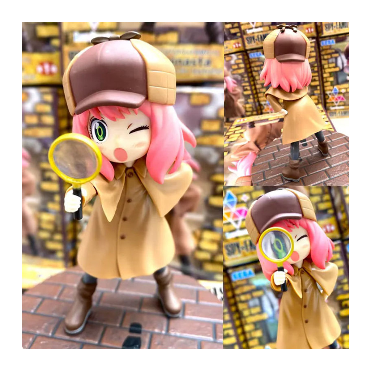 Bandai Spy x Family Anya Actionfigur aus Kunststoff, mehrfarbig, Dekoration für Fans - Bild 3