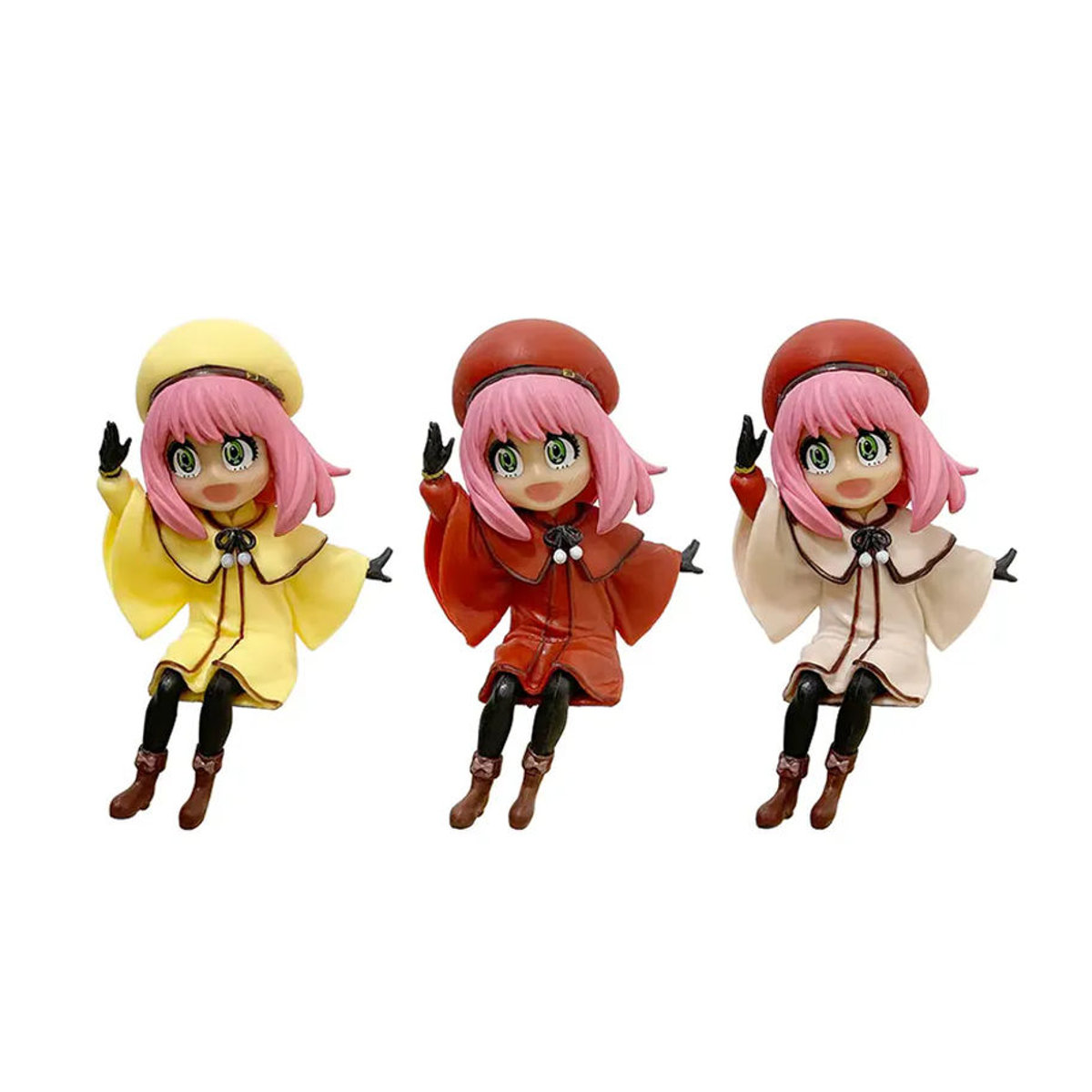 Bandai Spy x Family Anya Actionfigur aus Kunststoff, mehrfarbig, Dekoration für Fans - Bild 6