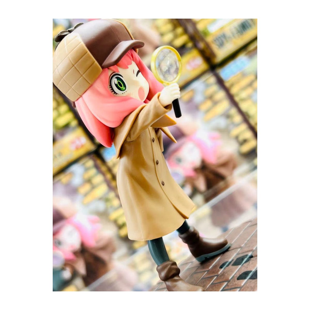 Bandai Spy x Family Anya Actionfigur aus Kunststoff, mehrfarbig, Desktop-Dekoration für Kinder - Bild 4