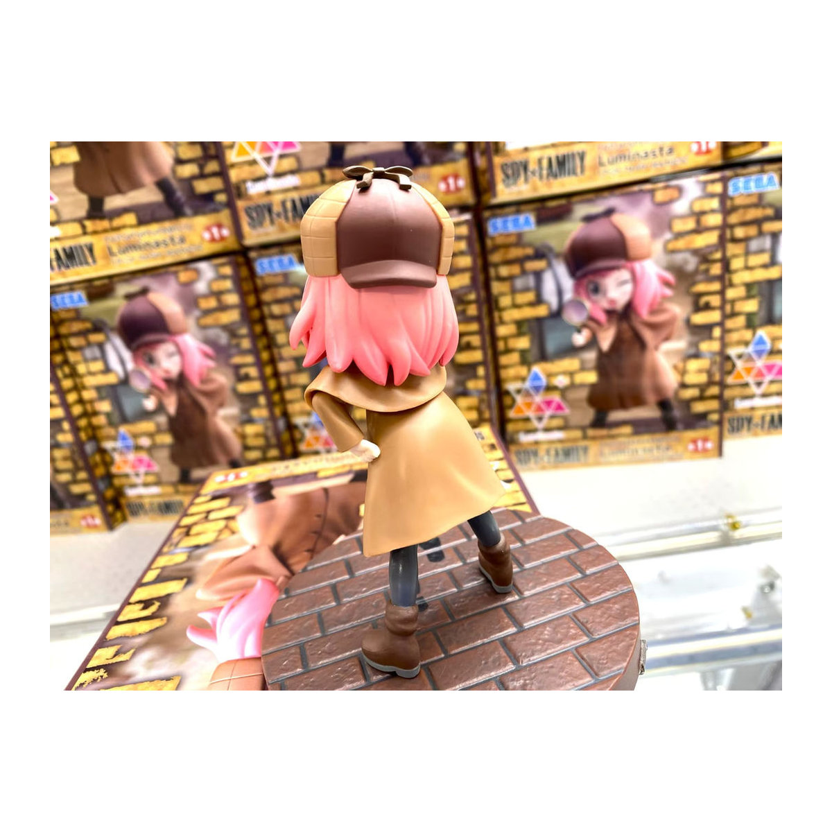 Bandai Spy x Family Anya Actionfigur aus Kunststoff, mehrfarbig, Desktop-Dekoration für Kinder - Bild 5