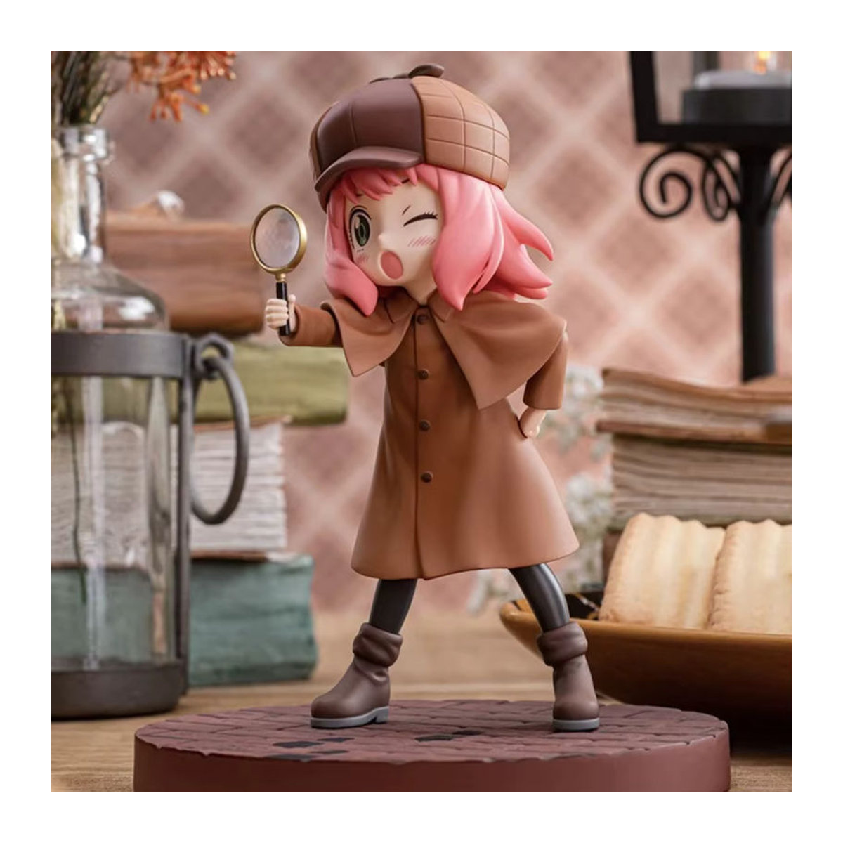 Bandai Spy x Family Anya Actionfigur aus Kunststoff, mehrfarbig, Desktop-Dekoration für Kinder - Bild 6