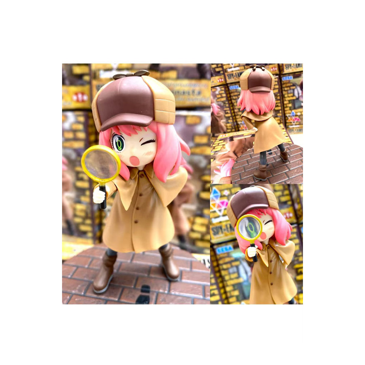 Bandai Spy x Family Anya Actionfigur aus Kunststoff, mehrfarbig, Desktop-Dekoration für Kinder - Bild 7