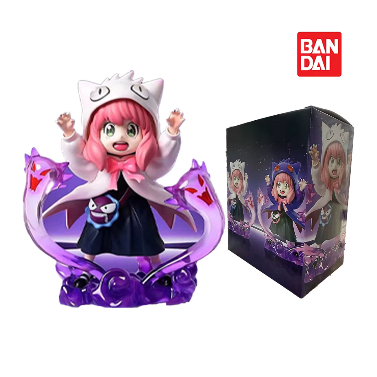 Bandai Spy x Family Anya Figur in Winterkleidung als Detektiv-Motiv aus Kunststoff, mehrfarbig - Bild 4