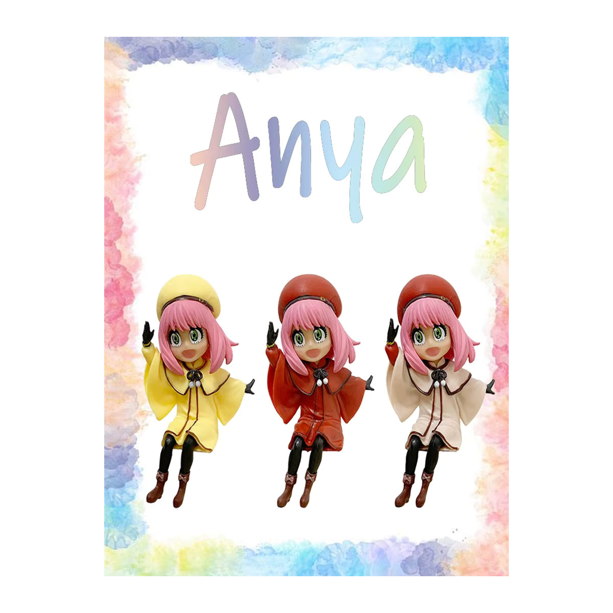 Bandai Spy x Family Anya Forger Actionfigur aus Kunststoff, mehrfarbig - Bild 7