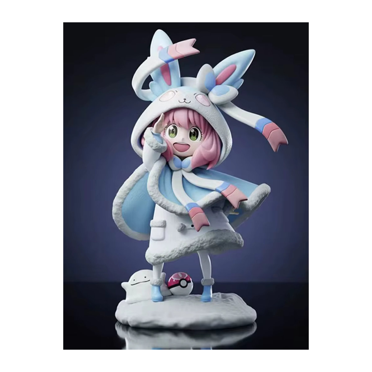 Bandai Spy X Family Anya Forger Sammelfigur, pink und mehrfarbig, Höhe: 19 cm - Bild 3