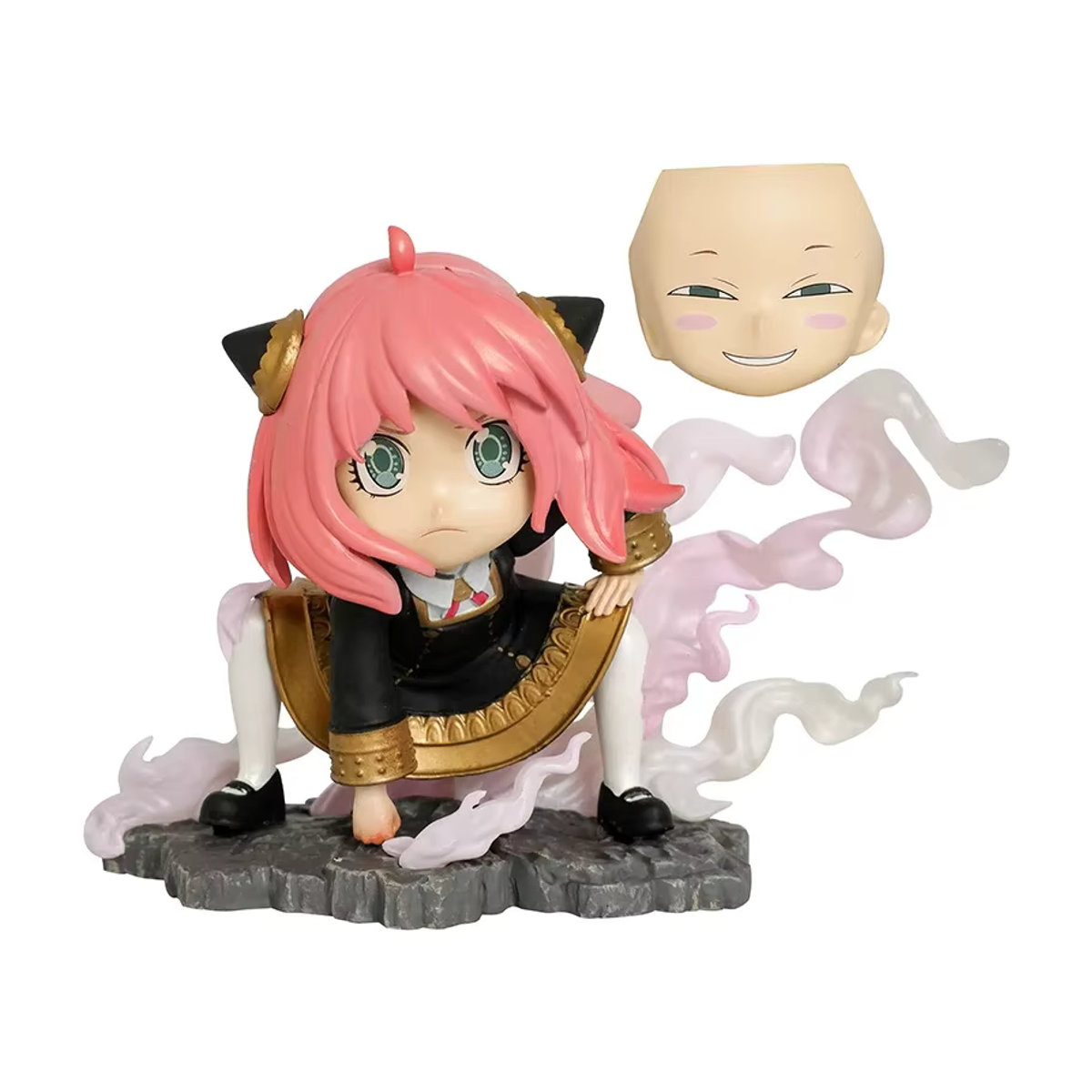 Bandai Spyxfamily Anya Forger Anime-Figur aus PVC in Rosa als stehende Sammlerstatue und Schreibtisch-Deko - Bild 7