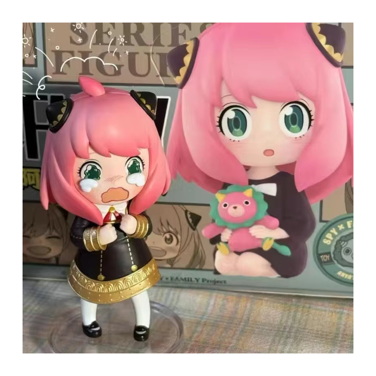 Bandai SPY×FAMILY Anya Forger Blind Box Anime-Figurenset aus Kunststoff, mehrfarbig - Bild 5