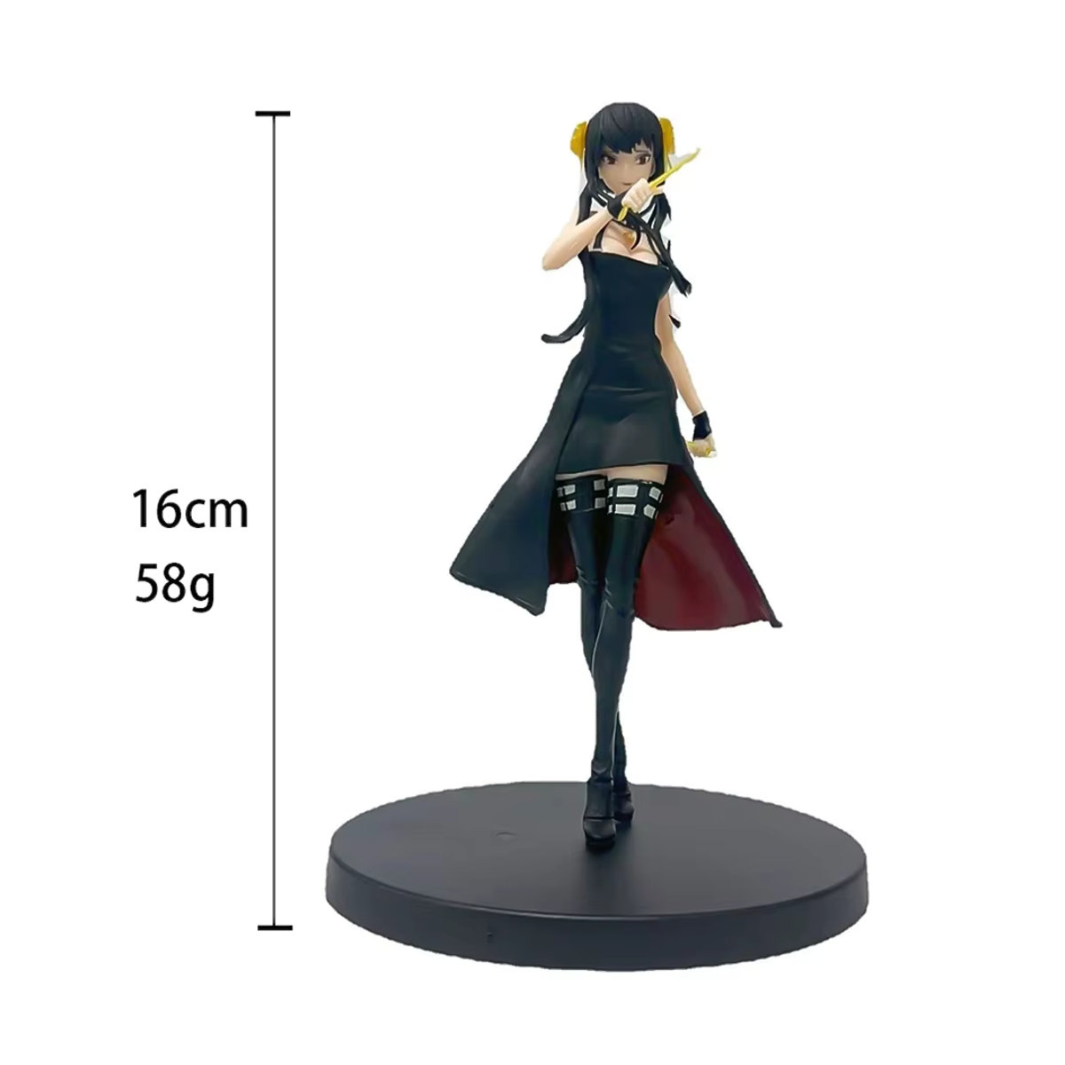 Bandai SPY×FAMILY Yor Forger Actionfigur aus PVC in Schwarz, Höhe: 16 cm - Bild 3