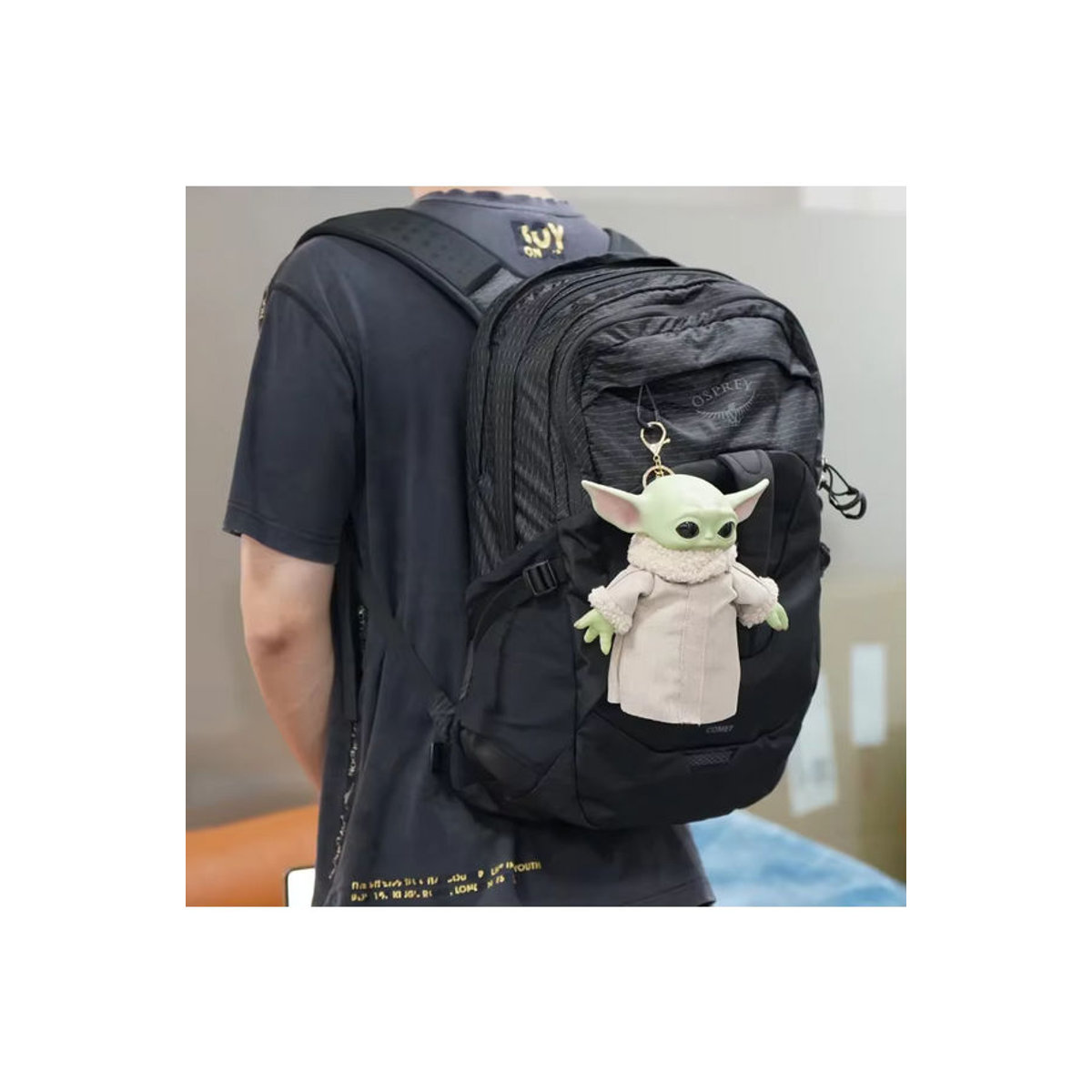 Bandai Star Wars Grogu Yoda Actionfigur aus PVC in Grün, Höhe: 17 cm - Bild 7