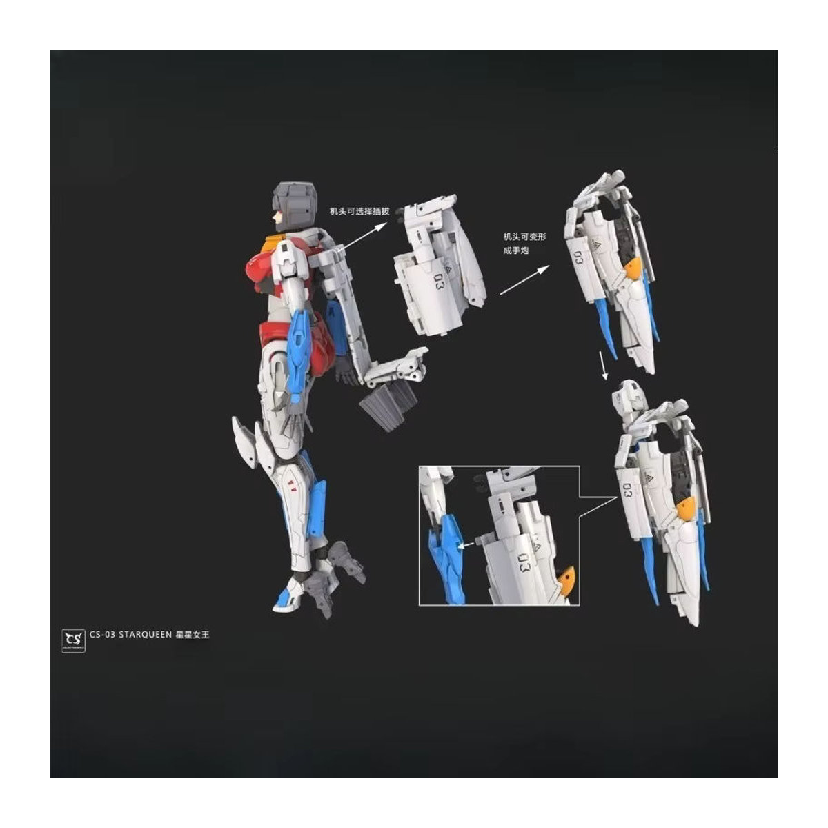 Bandai Starqueen Little Bee und Little Red Action Figure Sammlerstück aus Kunststoff in Rot und Mehrfarbig - Bild 2