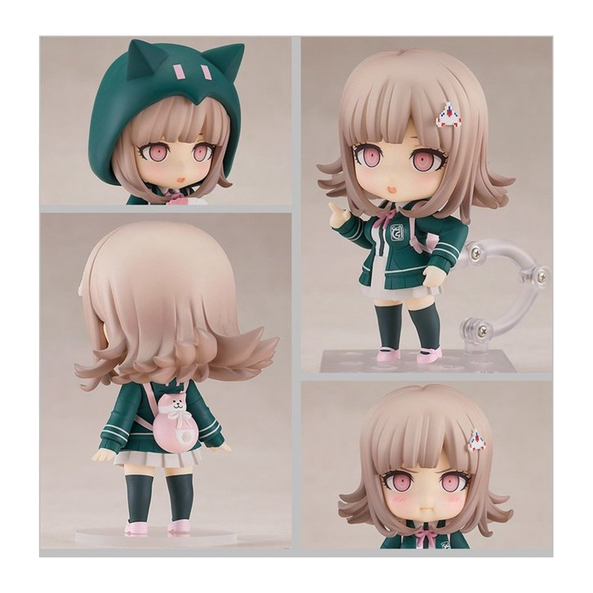 Bandai Super Danganronpa Nanami Chiaki Q-Version Figur, bewegliche Puppe, mehrfarbig - Bild 1