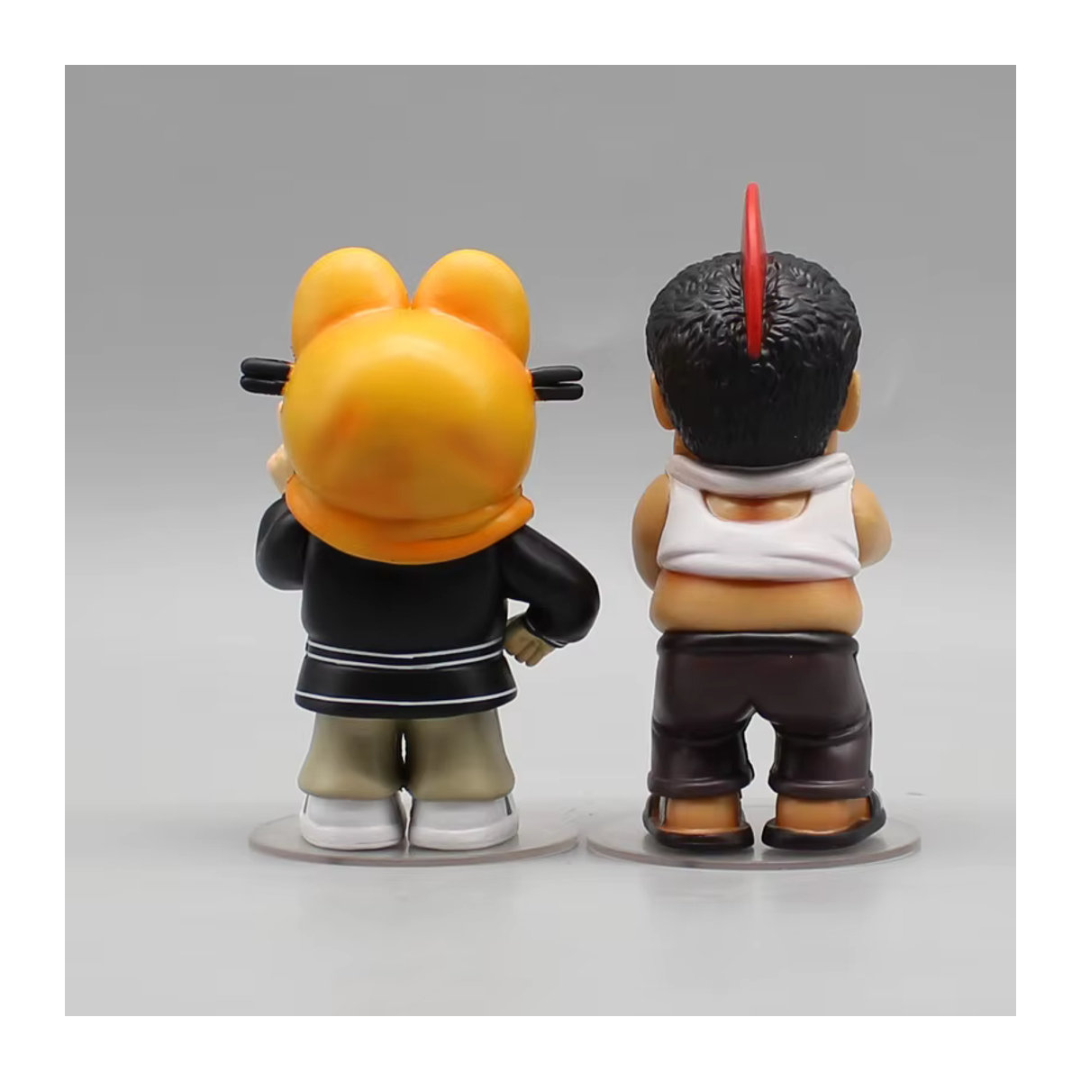 Bandai Superman Katze Kawaii Kung Fu Modellfigur aus Kunststoff, mehrfarbig, Höhe: 9 cm - Bild 3