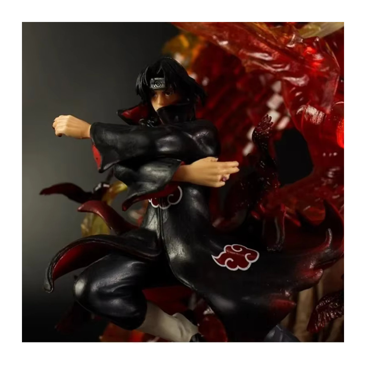 Bandai Susanoo Uchiha Itachi Figur mit Lichteffekt, mehrfarbige Sammlerstatue aus Kunstharz, Höhe: 36 cm - Bild 4