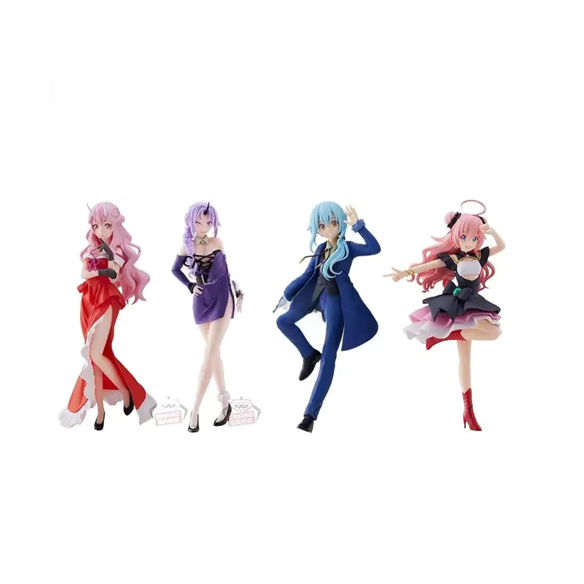 Bandai That Time I Got Reincarnated as a Slime 10. Jahrestag Anime Actionfiguren Set mit Rimuru Tempest, Milim Nava, Shion und Shuna in Mehrfarbig - Bild 6